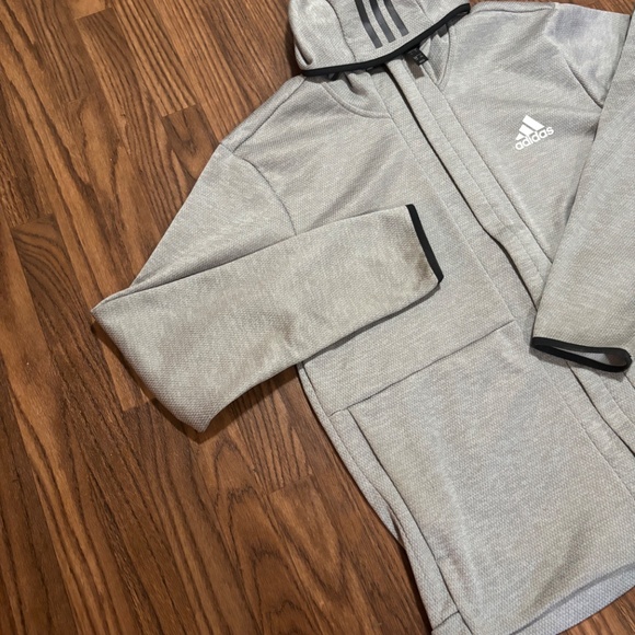 Adidas * Team Issued ClimaWarm FullZip Jacket / Sweatshirt Hoodie * Large - Picture 4 of 16